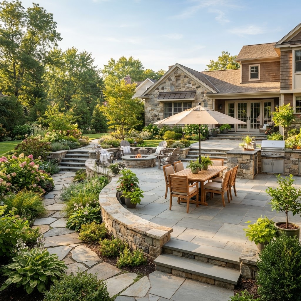 Professional landscaping service and hardscaping ideas guide