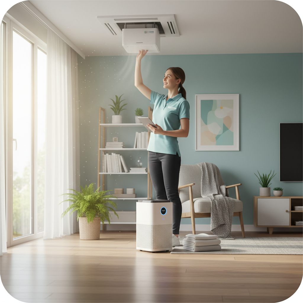 Professional hvac service and indoor air quality improvement guide