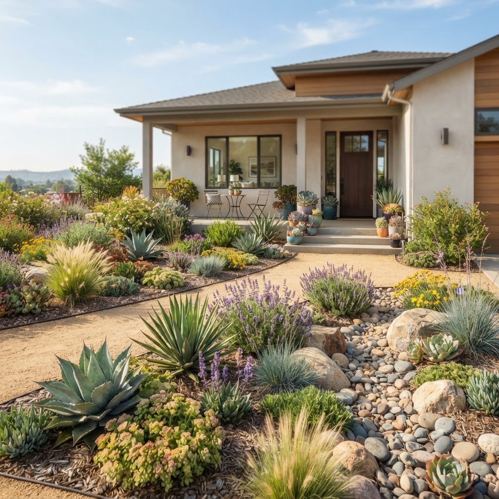 Professional landscaping service and xeriscaping benefits guide