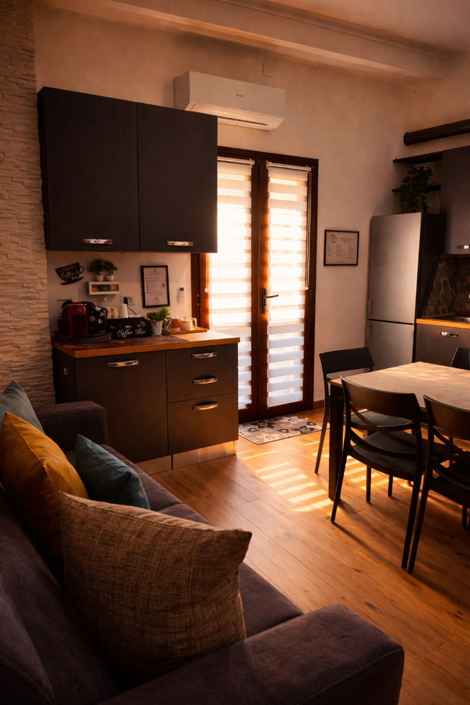 Cucina e living Sa Domu Nostra 3