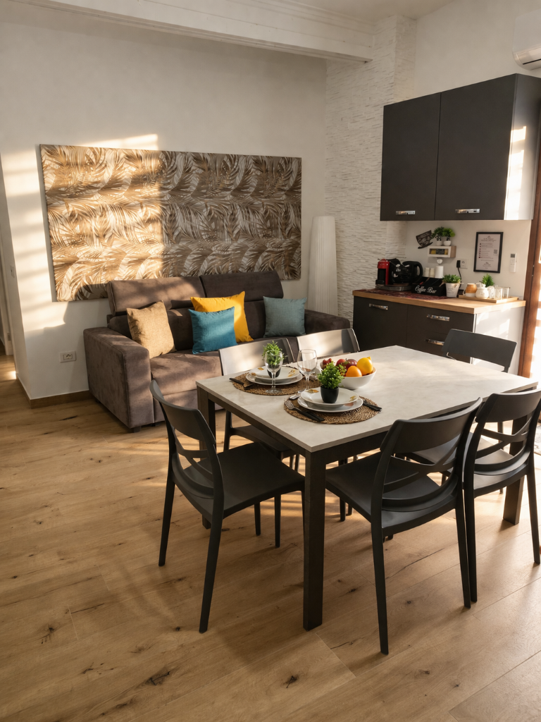 Sa Domu Nostra — Zona Living e Cucina, Cagliari