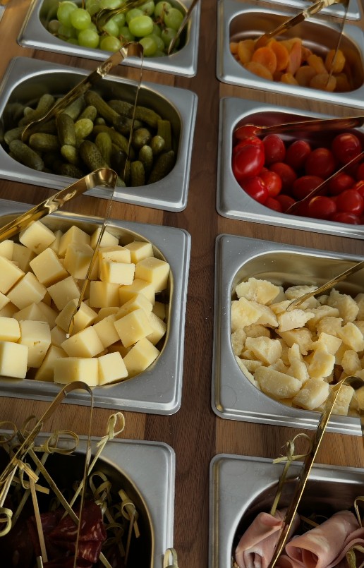 Tagliere al Volo grazing spread with cheese, charcuterie and accompaniments