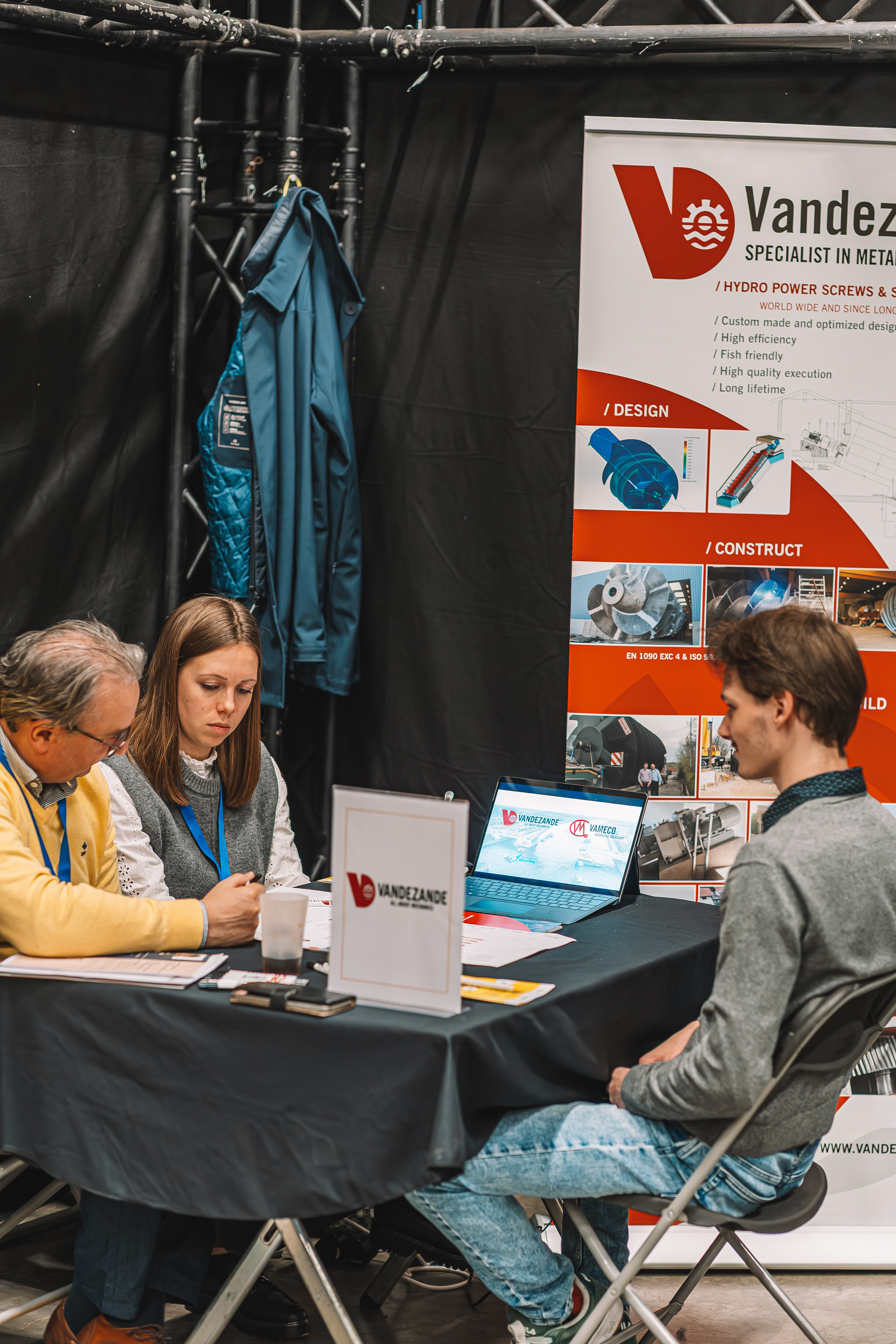 Vandezande · speeddate met een onderneming
