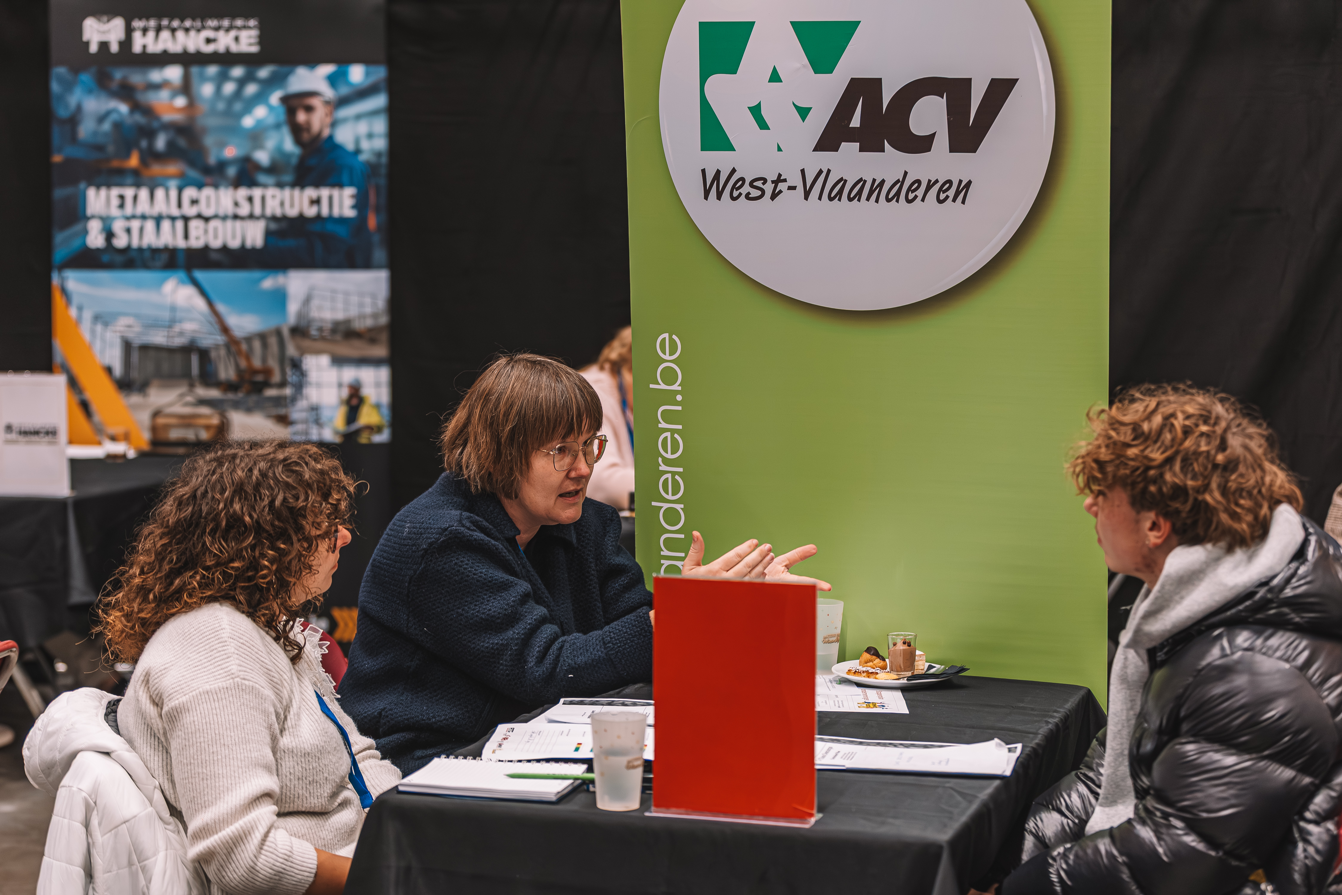 ACV West-Vlaanderen · aan de speeddate-tafel