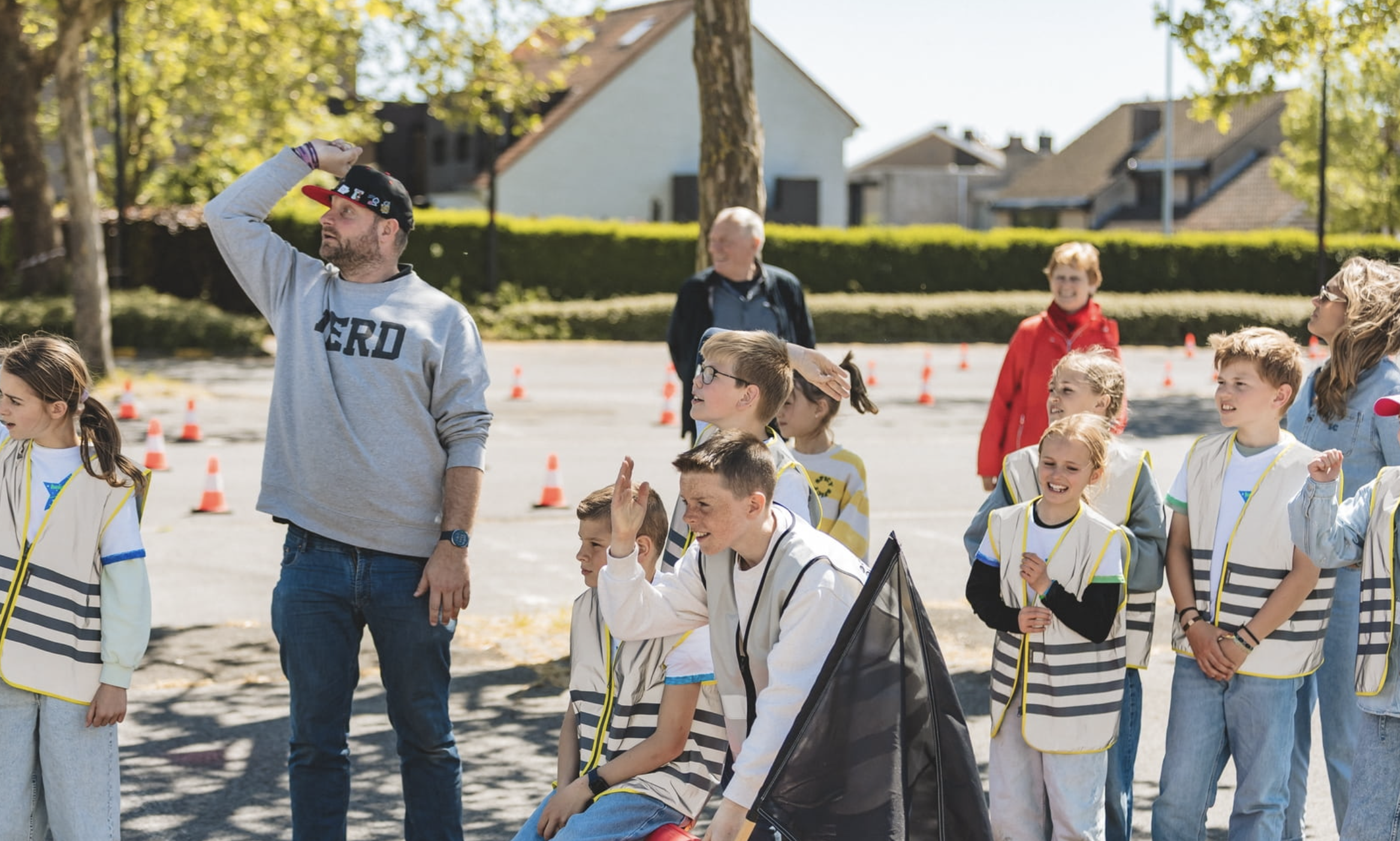 Goblin · groepsfoto met de teams