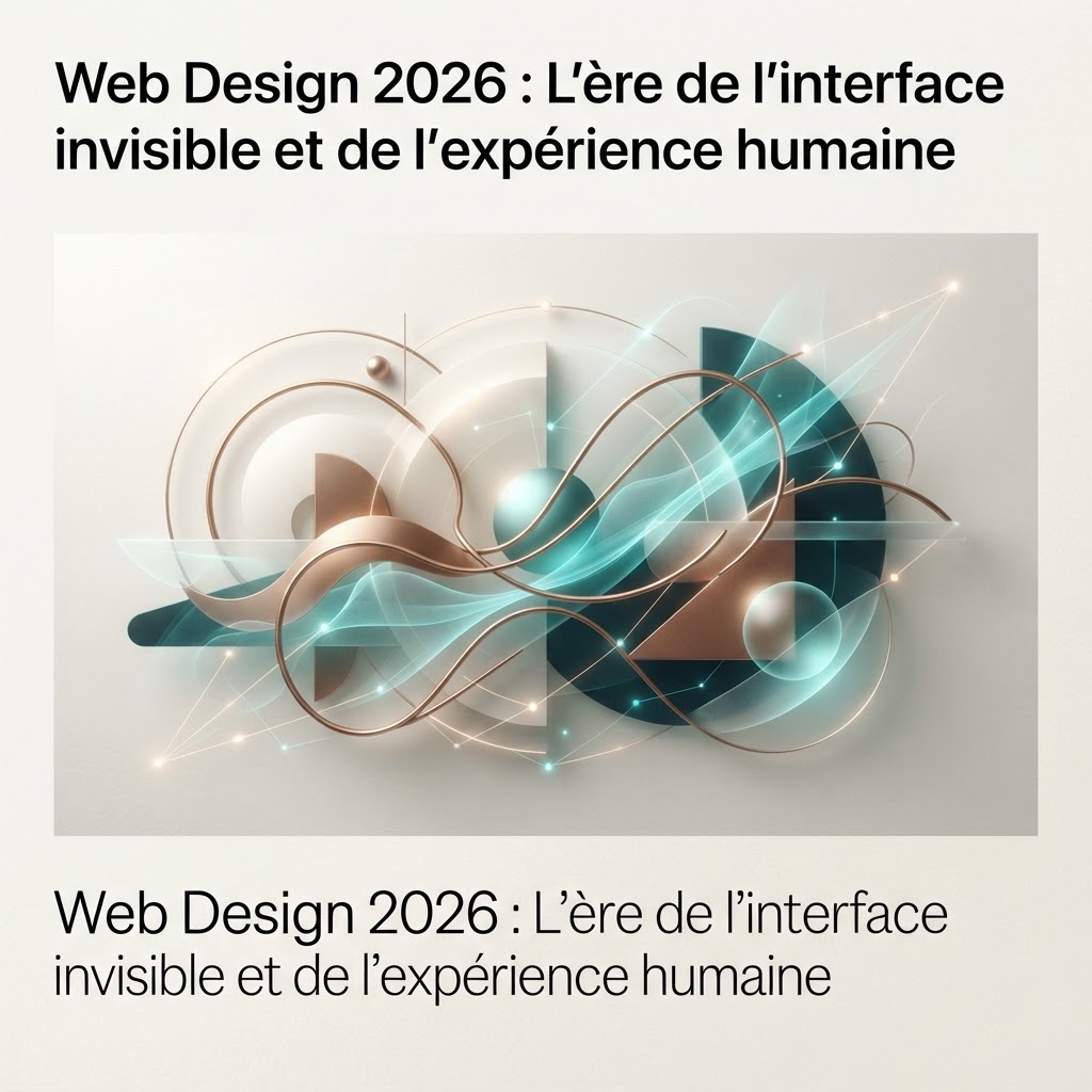 Web Design 2026 : L'ère de l'interface invisible et de l'expérience humaine