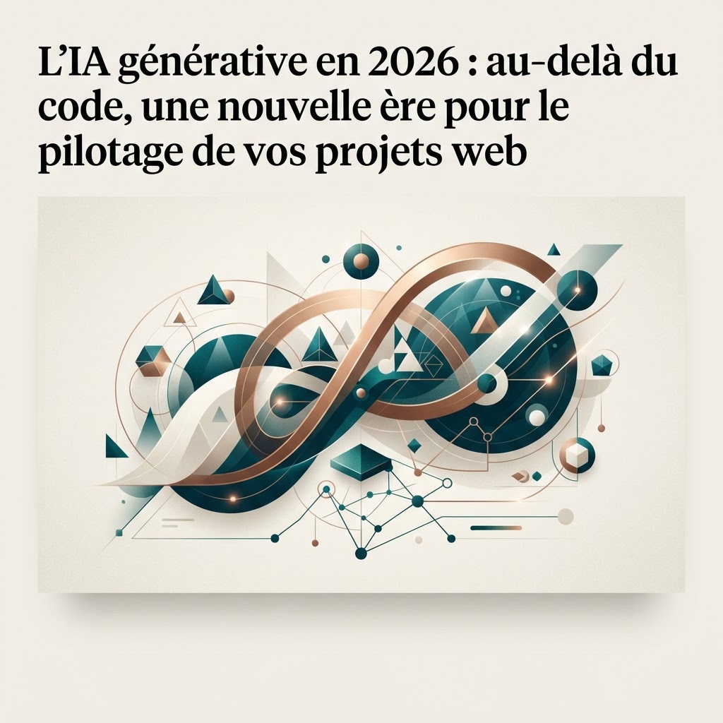 L'IA générative en 2026 : au-delà du code, une nouvelle ère pour le pilotage de vos projets web