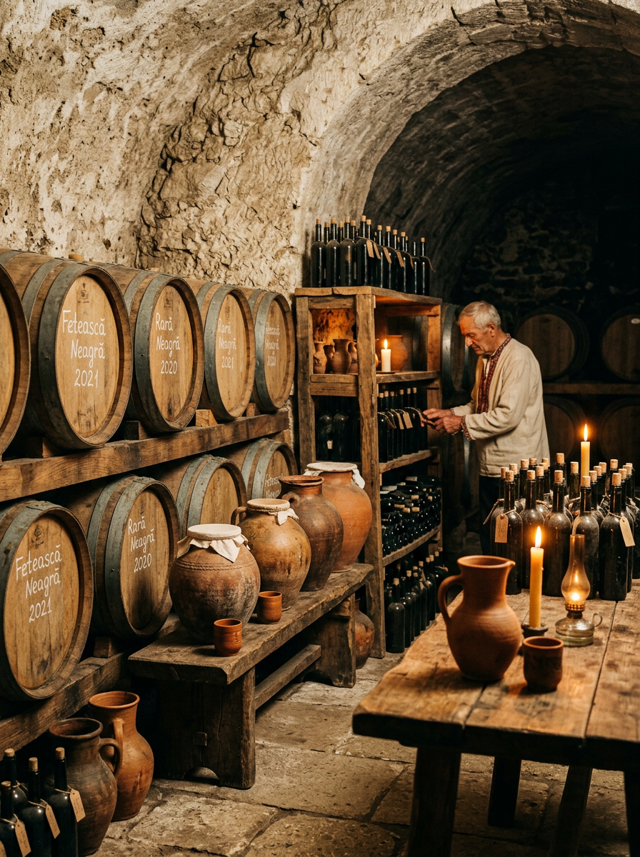Pivnița de vinuri tradițională