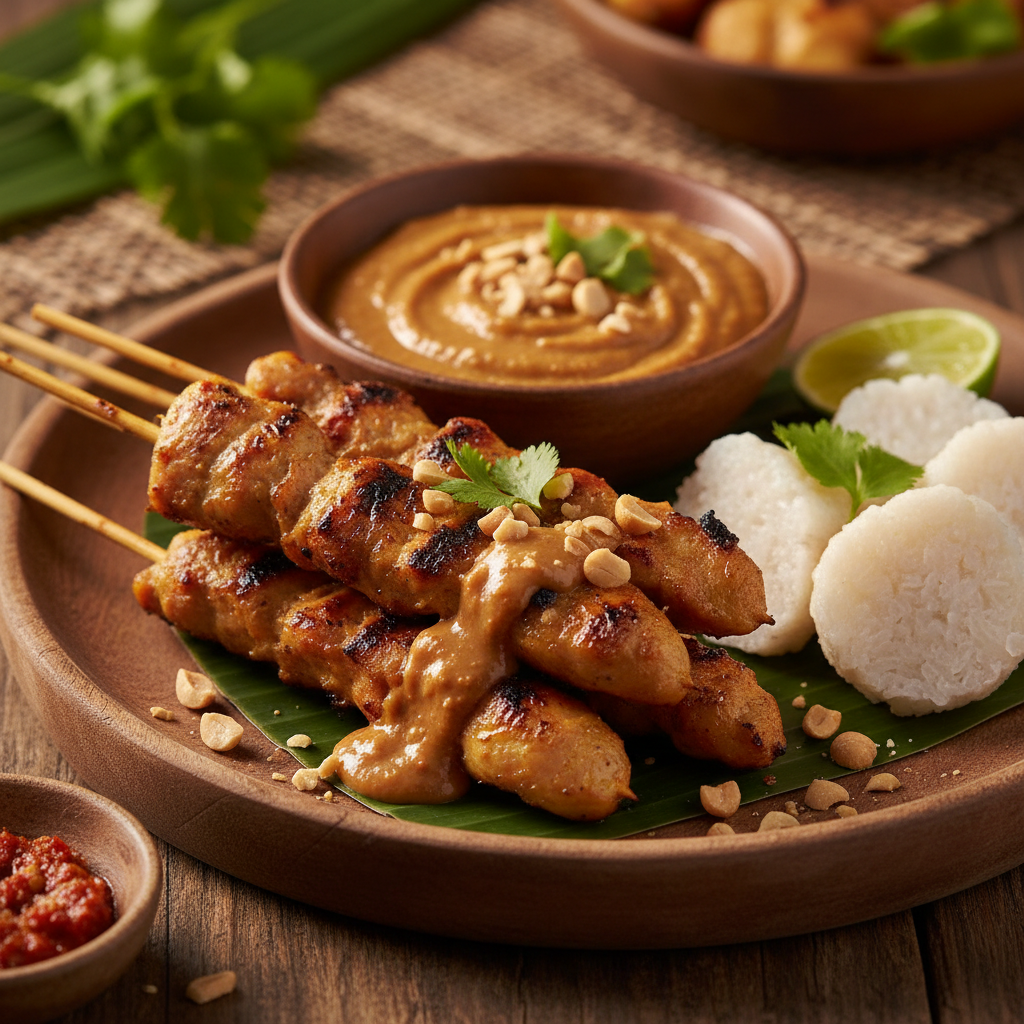 Chicken Satay (5 pcs)