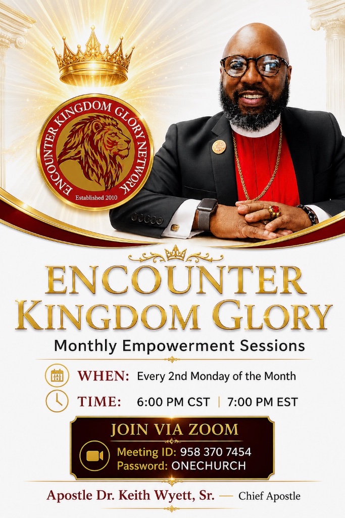 Encounter Kingdom Glory flyer