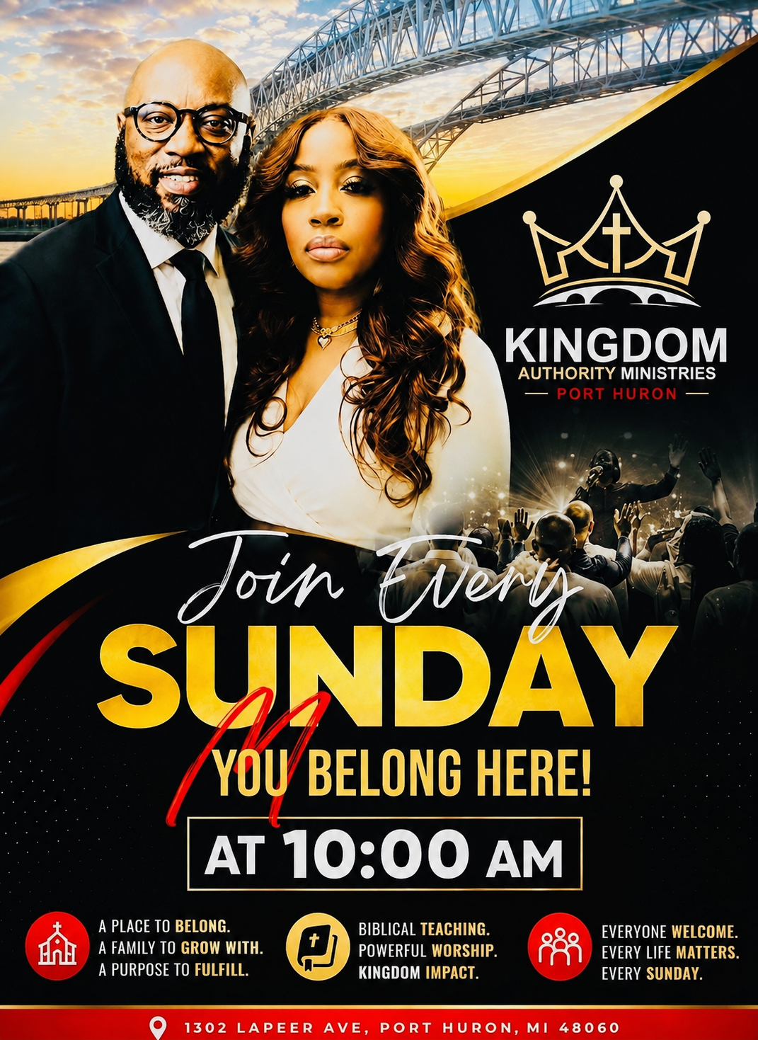 New Sunday Service Flyer