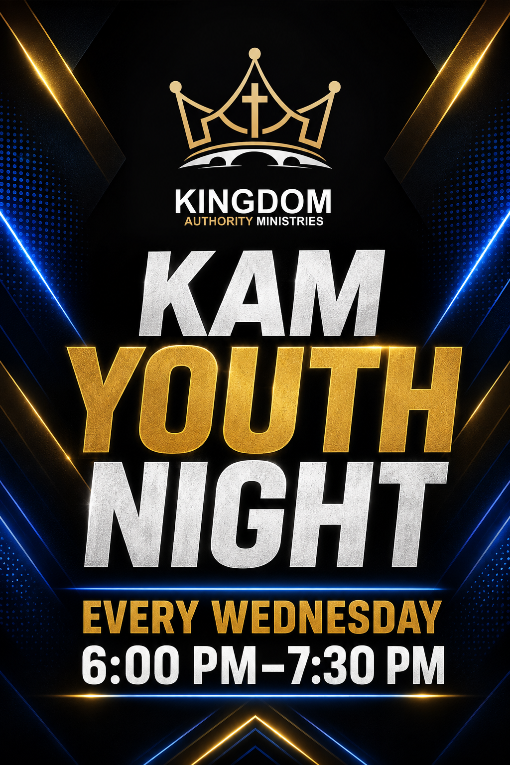 KAM Youth Night flyer