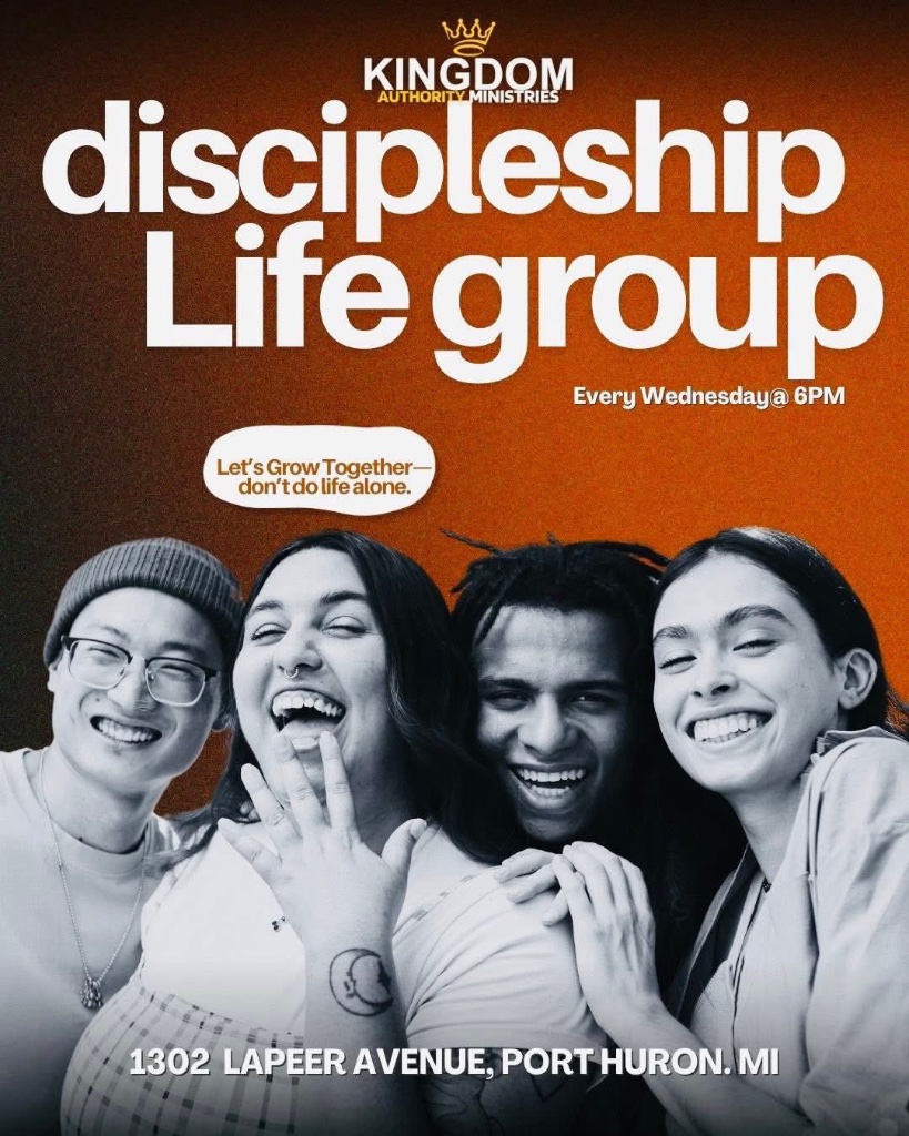 Discipleship Life Group flyer