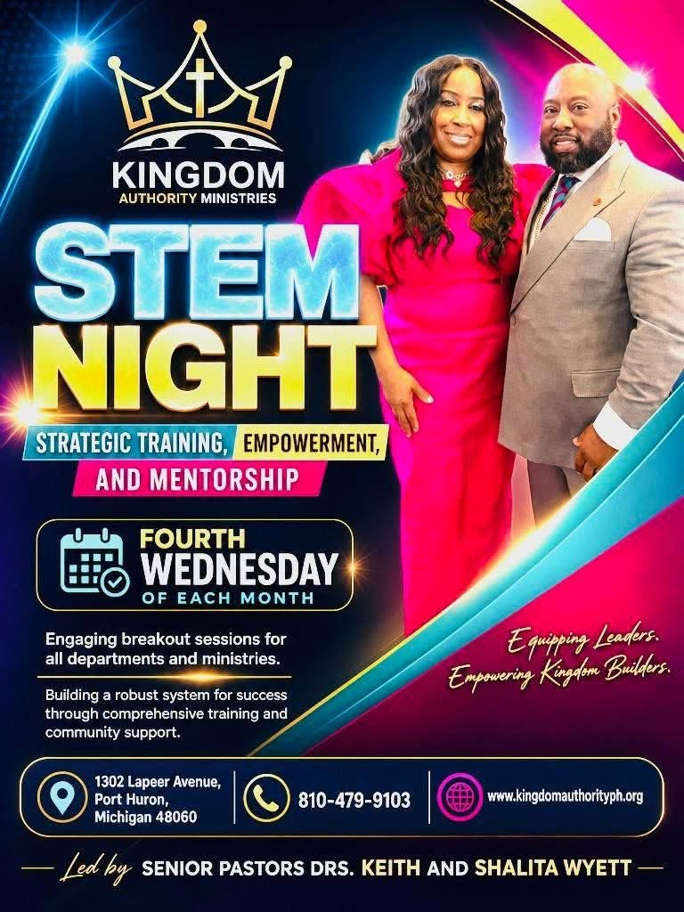Stem Night flyer