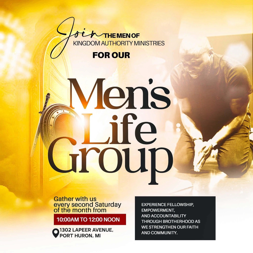 Men's Life Group flyer