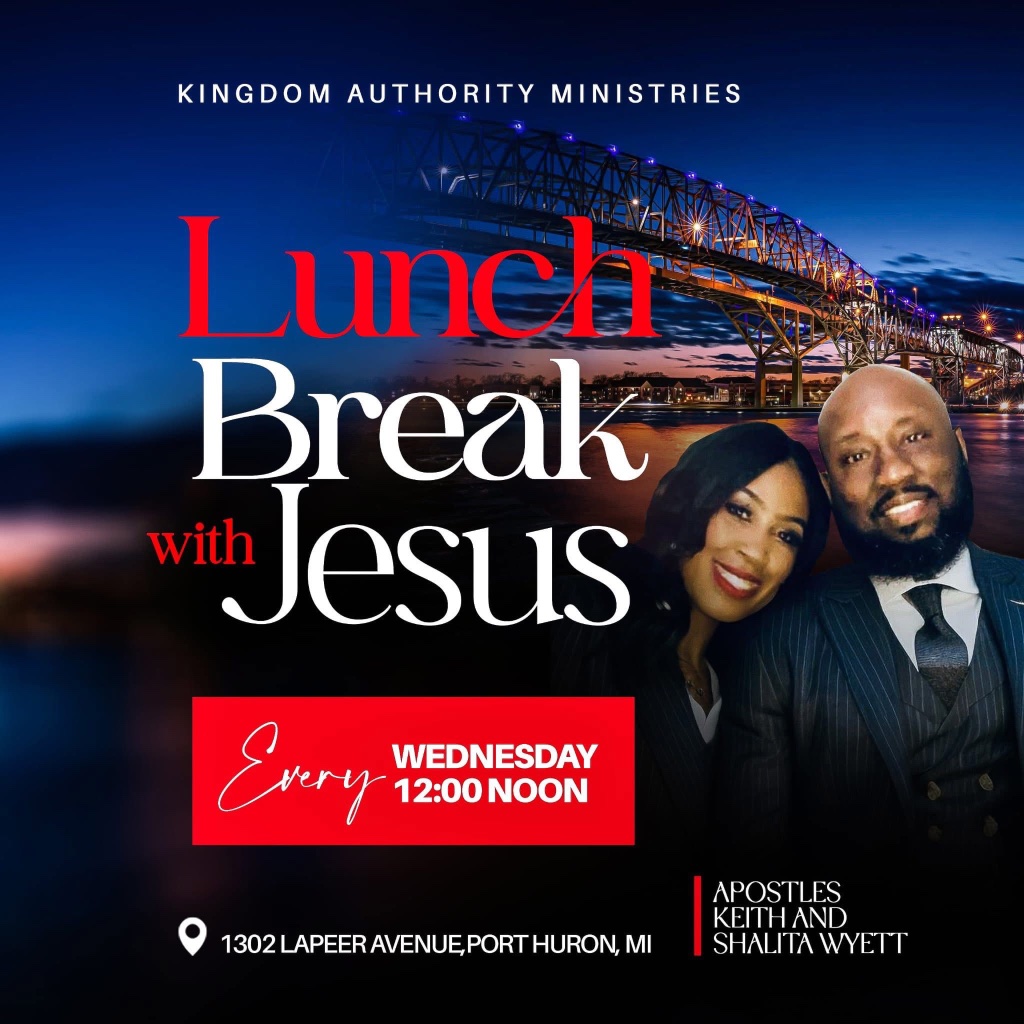 Lunch Break with Jesus flyer