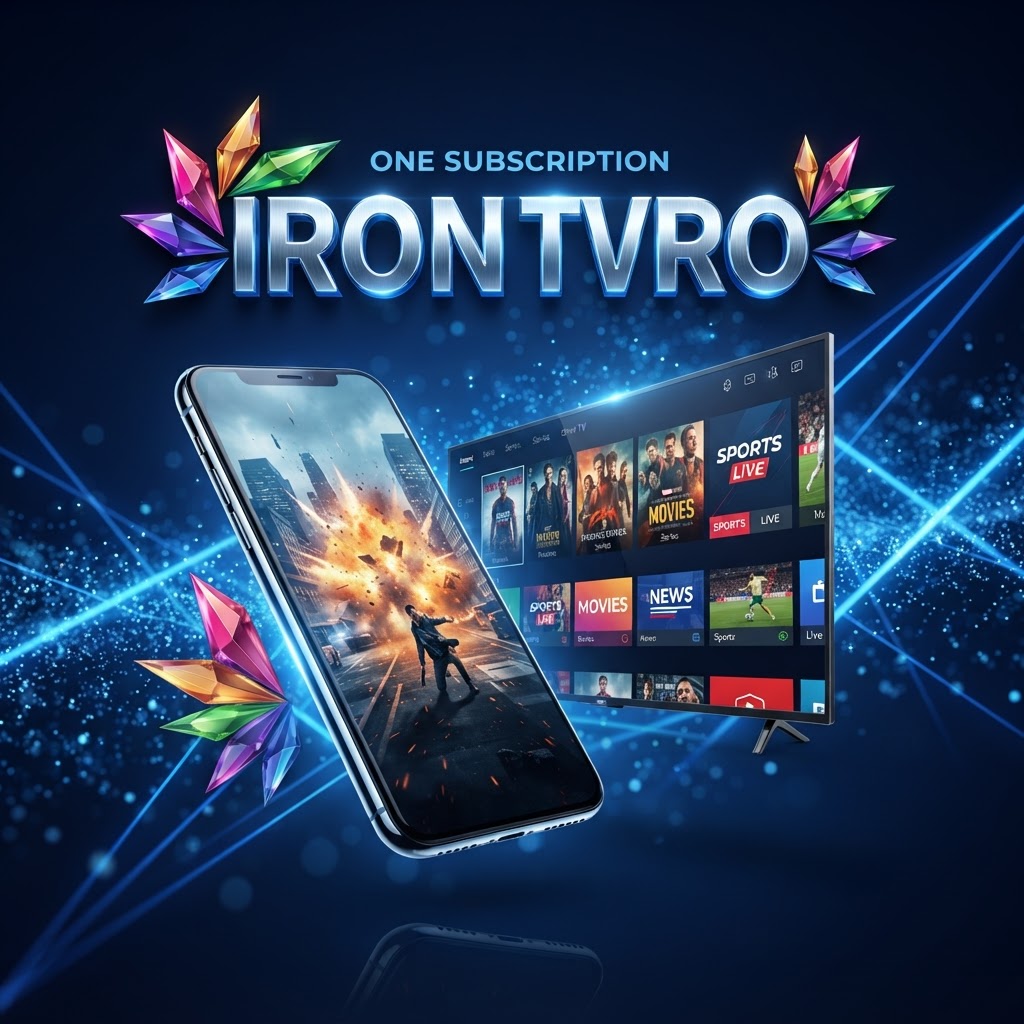 Abonnement Iron TV Pro 1 code – IPTV France 45€
