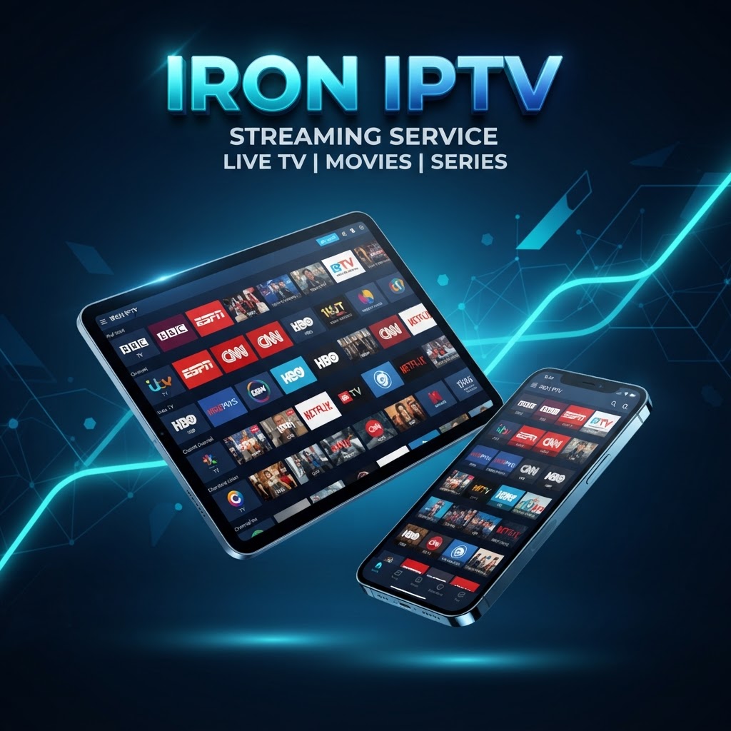 IRON IPTV – Abonnement IPTV 12 mois France