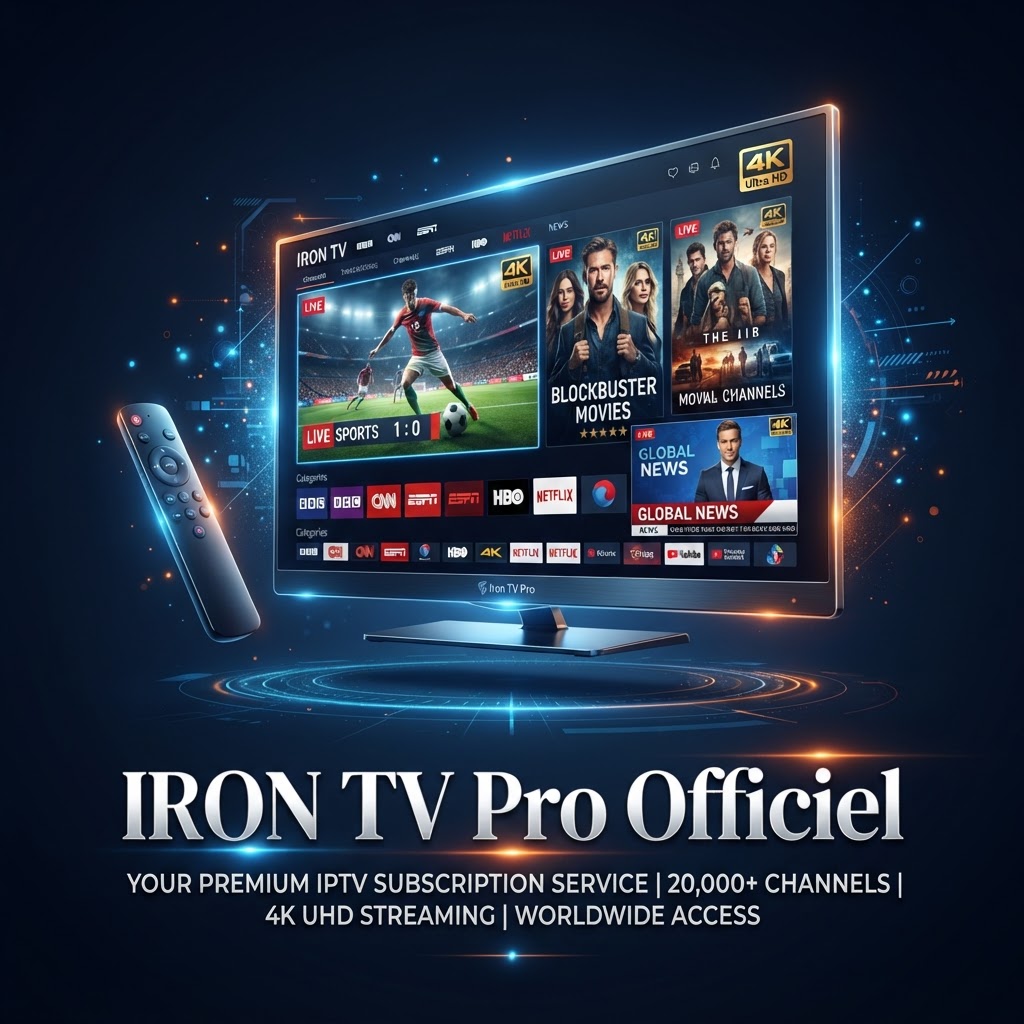 Iron TV Pro Officiel – Site officiel IronTVPro IPTV
