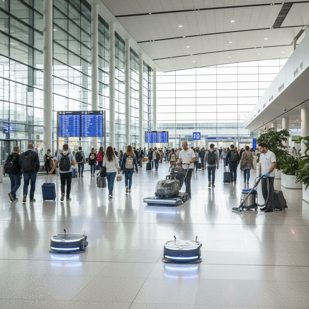 Transforming Airport Terminal Cleaning: A Case Study in Efficiency and Quality