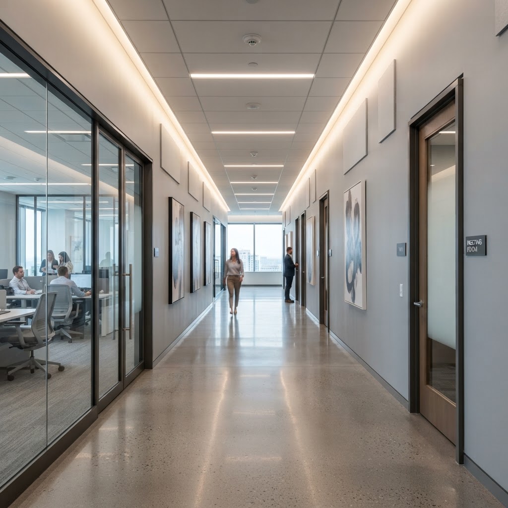 Smooth vs. Textured Drywall Finishes: Choosing the Best Aesthetic for Your Commercial Space