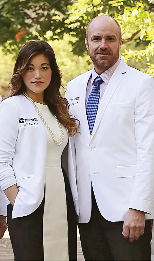 Dr. Alina K. Fong and Dr. Mark Allen