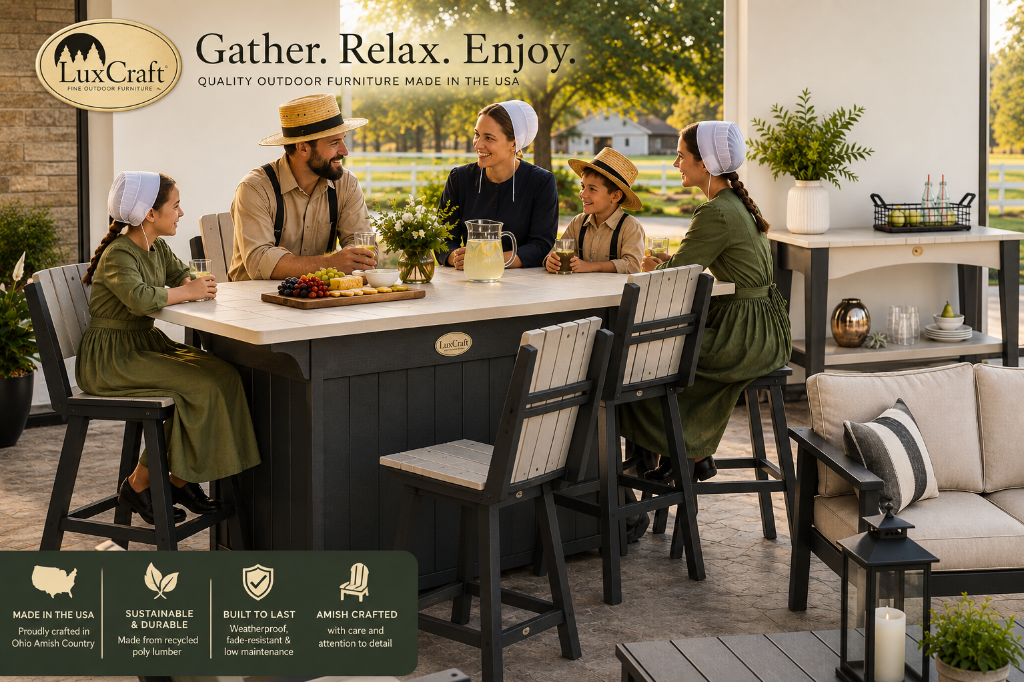 LuxCraft gathering outdoor living