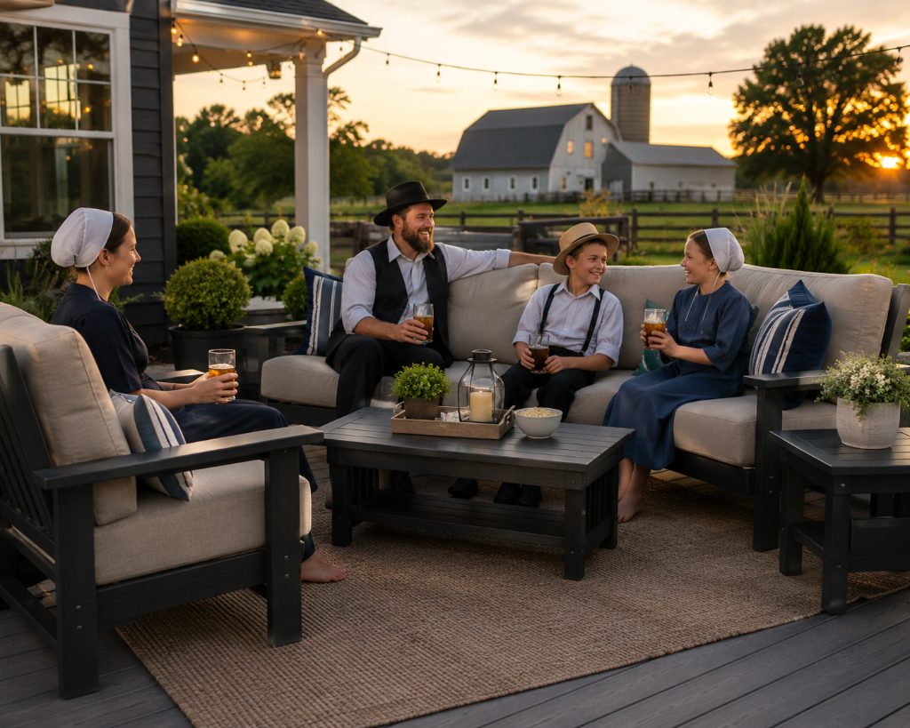 LuxCraft deep seating — made in Ohio Amish Country