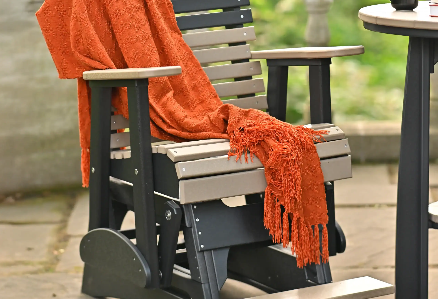 2' Plain Balcony Glider Chair