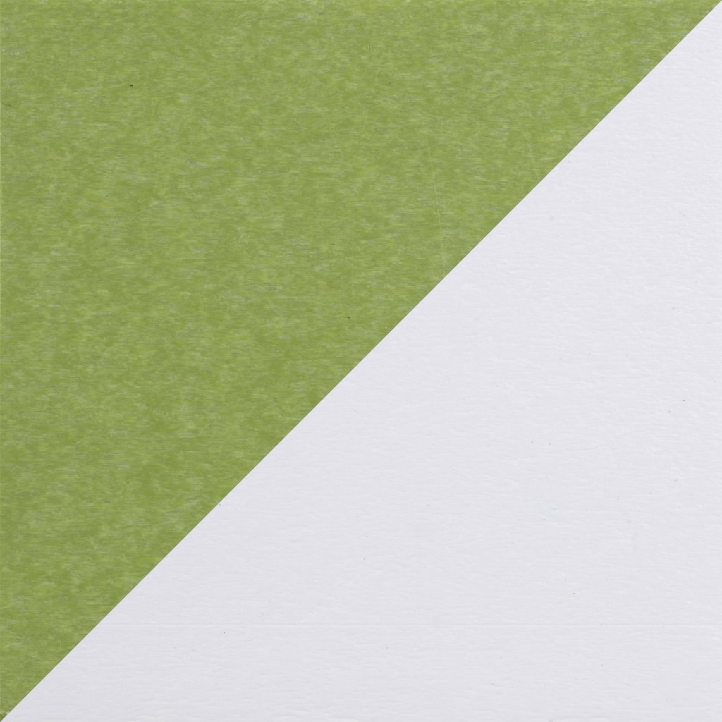 Lime Green / White