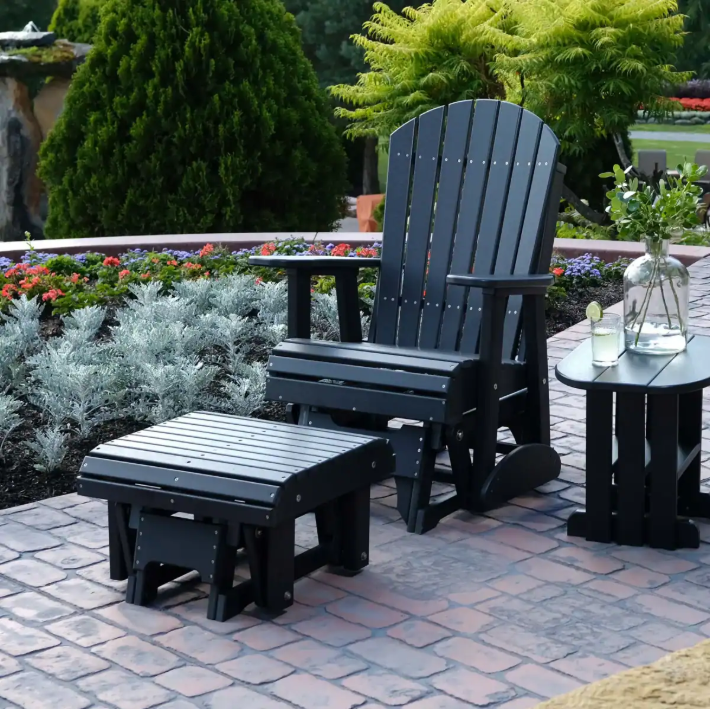 Poly Outdoor Glider Footrest