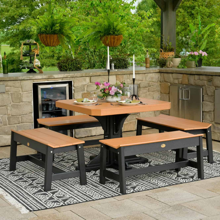 41" Square Poly Table