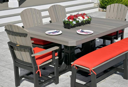 4′ × 6′ Rectangular Table