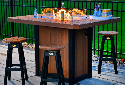 Lumini Fire Table 62 Rectangular