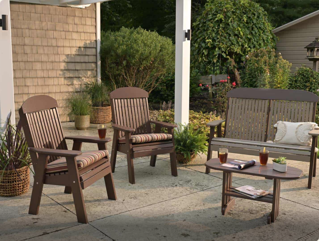 Classic Bench in outdoor setting