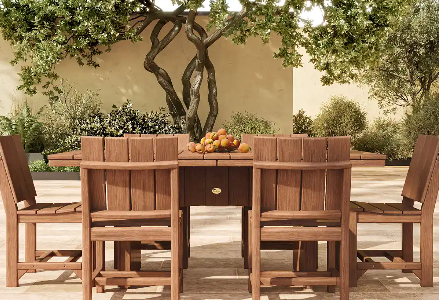 Urban Rectangular Dining Table (3'×6' – 3'×10')