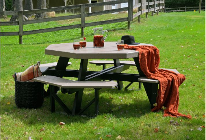 Poly Octagon Picnic Table