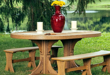 4′ × 6′ Oval Table