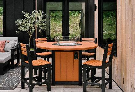 Lumin Fire Table 60″ Round