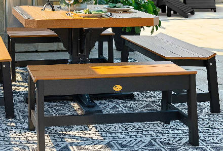 Café Dining Bench (41″)