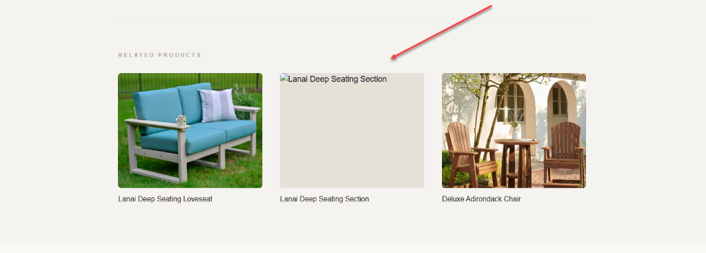 Lanai Deep Seating Swivel Rocker