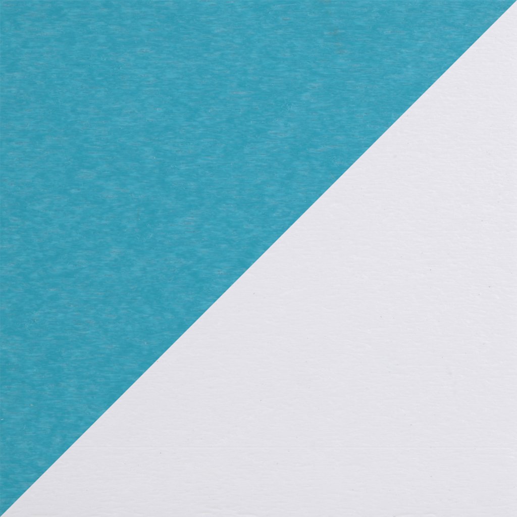 Aruba Blue / White