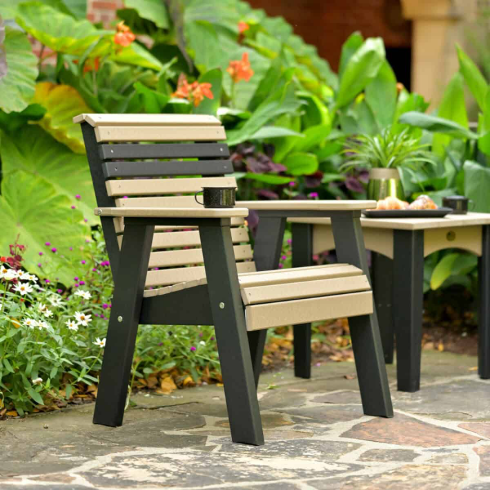 2' Plain Bench Chair