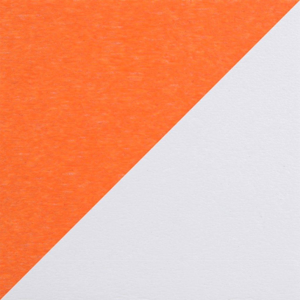 Tangerine / White