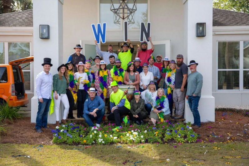 J. Odom Group team gathered in Northwest Florida