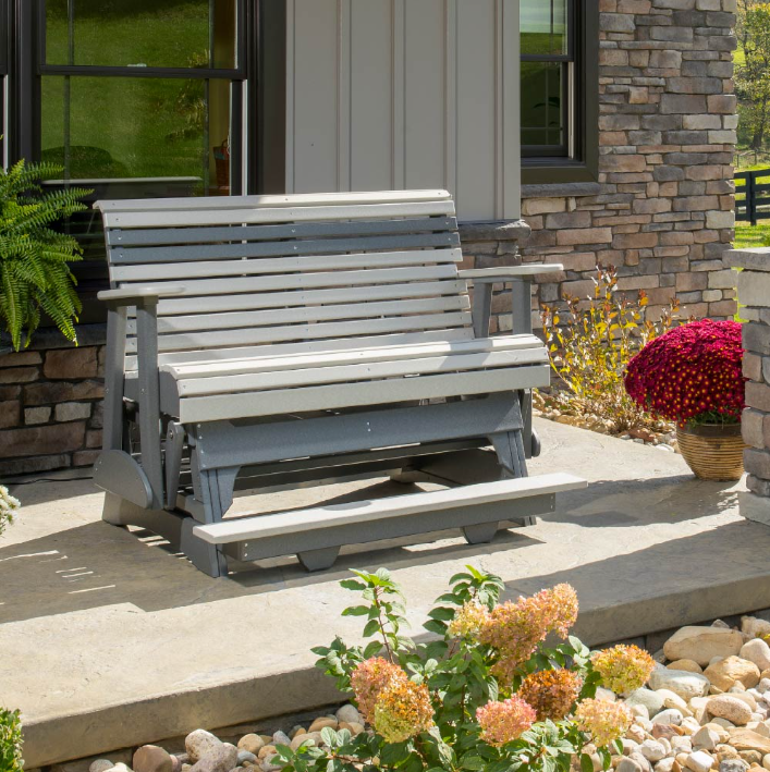 4' Plain Balcony Glider