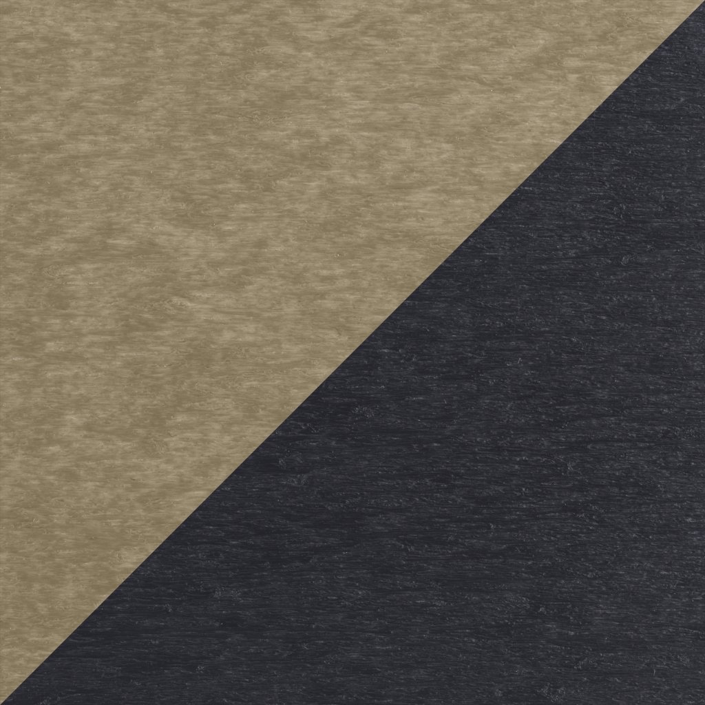 Weatherwood / Black