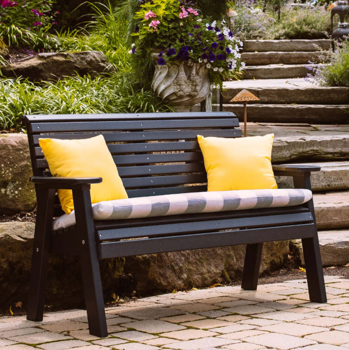 4' Plain Bench