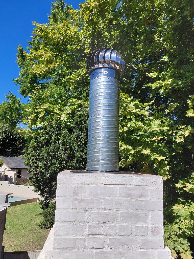 Flue Installation — Spinning Cowl