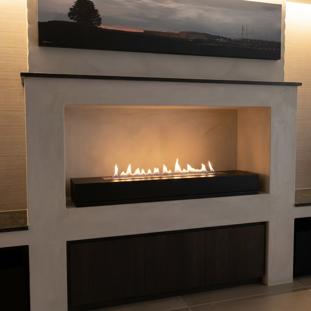 Bio-Ethanol Drop-In Burner 800mm